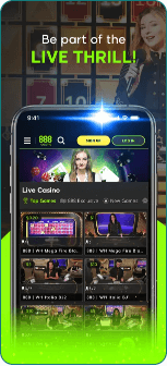 888 Casino live games
