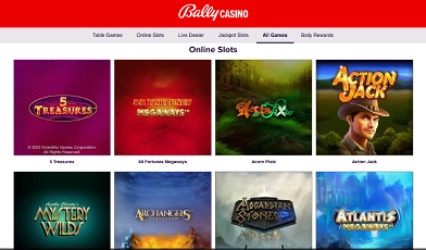 Bally Casino Casino Games
