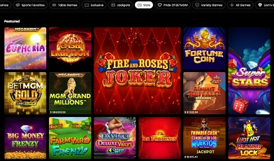 BetMGM Casino Games