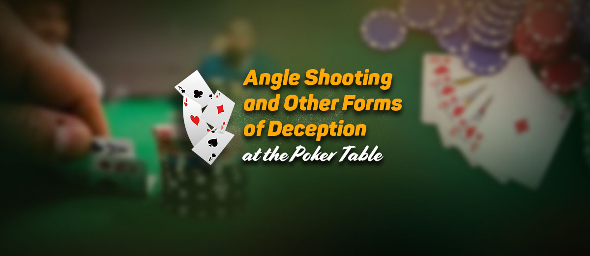 Deception and Cheating in Poker