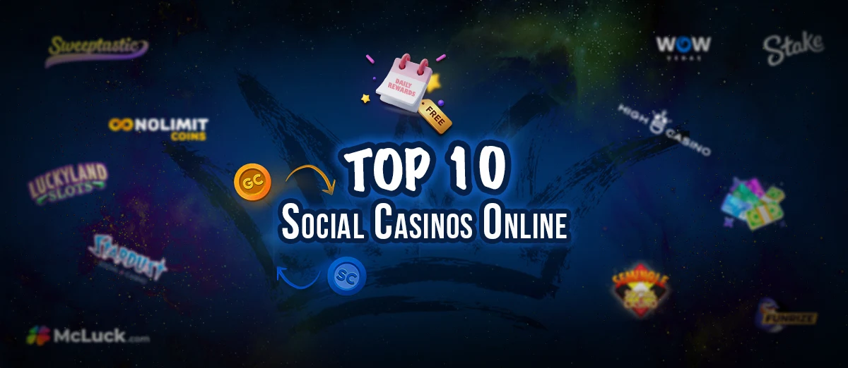 Top 10 social casinos online