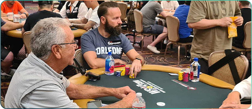 Daniel Negreanu at the World Series 2022