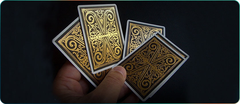 Gold Venexiana Cards