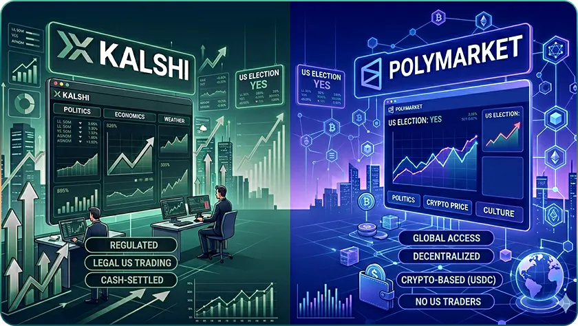 Kalshi and Polymarket are leaders of predictions markets