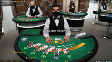 Live Blackjack from Evolution at Cashiopeia Casino