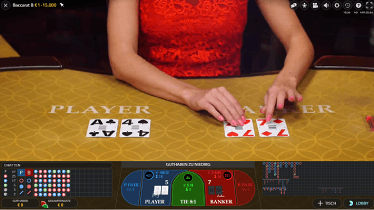 Casumo Casino Evolution Live Baccarat