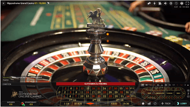 Casumo Casino Live Roulette from Evolution