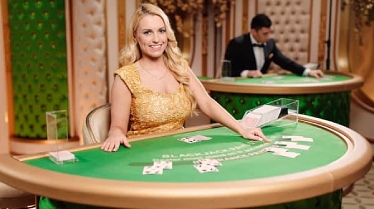Evolution Live Blackjack at Cookie Casino