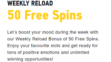 FezBet Weekly Reload Bonus