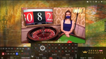 LuckLand Casino Live Roulette