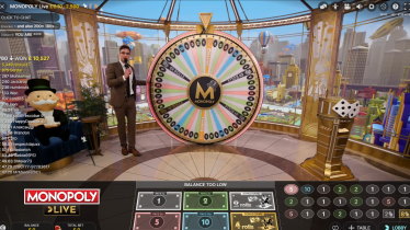 NetBet Live Monopoly by Evolution Gaming