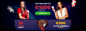 PlayAmo promotion the table battle