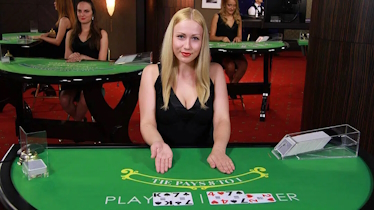 Play Baccarat live at Rabona Casino