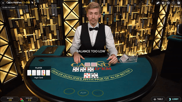 SlotsMagic Casino Hold’em Live Poker