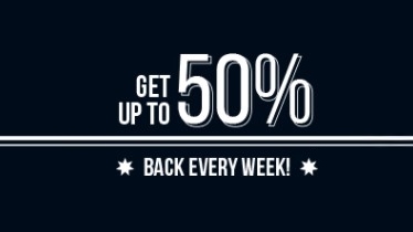 True Blue Casino weekly cashback bonus