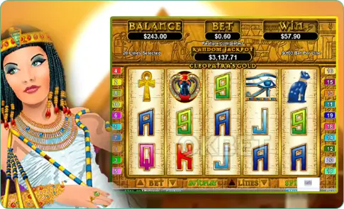 Cleopatra’s Gold layout