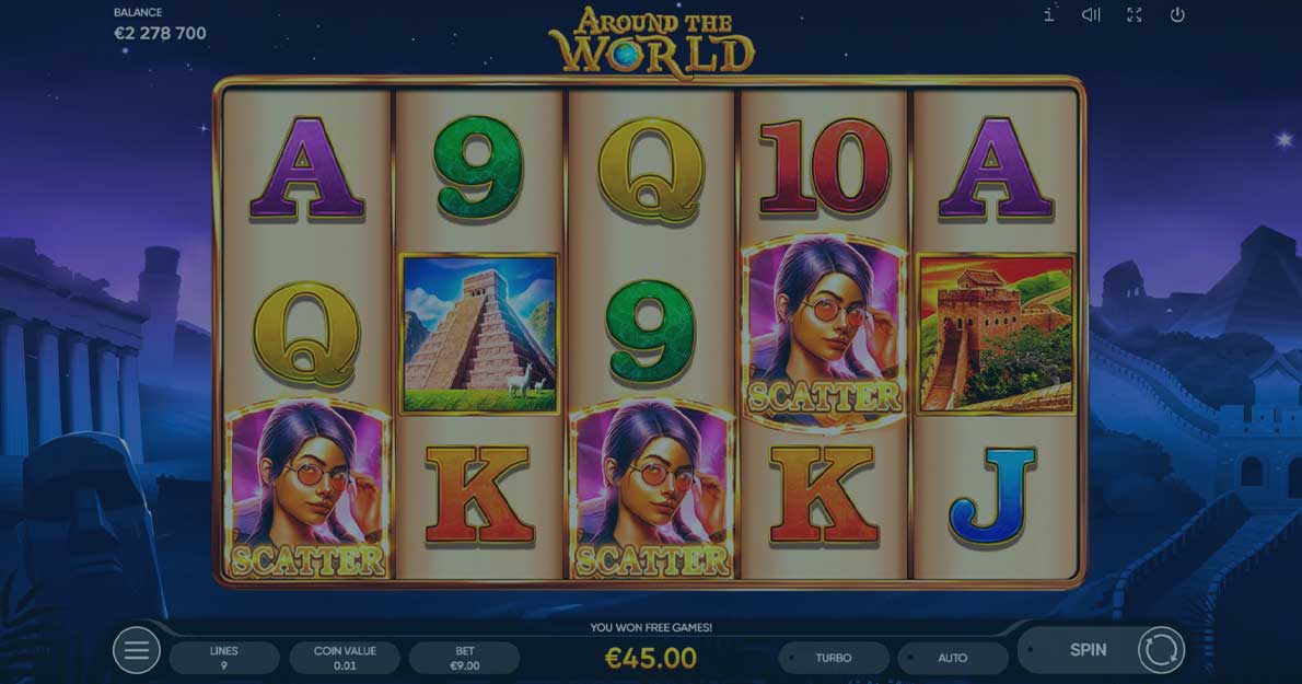 Play Around the World Slot demo for free
