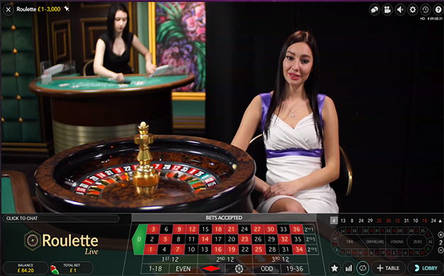 Live European Roulette