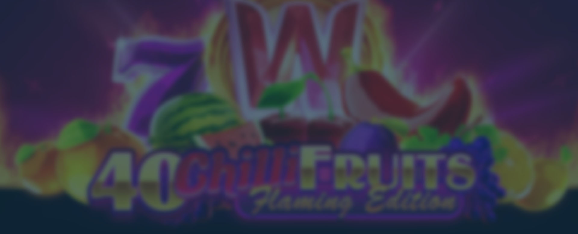 40 Chilli Fruits Flaming Edition Background