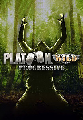 Platoon Wild Progressive game poster