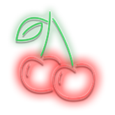 Neon Cherry Symbol