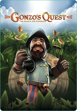 Gonzo's Quest slots poster