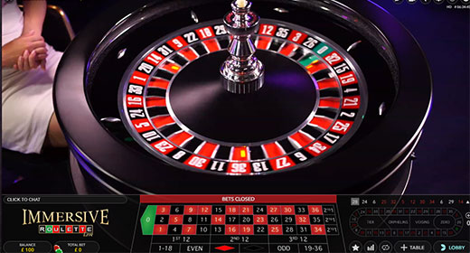 Juega a la ruleta en vivo en Bet365 Casino