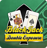 Double Exposure Blackjack Multihand by Play'n GO game poster