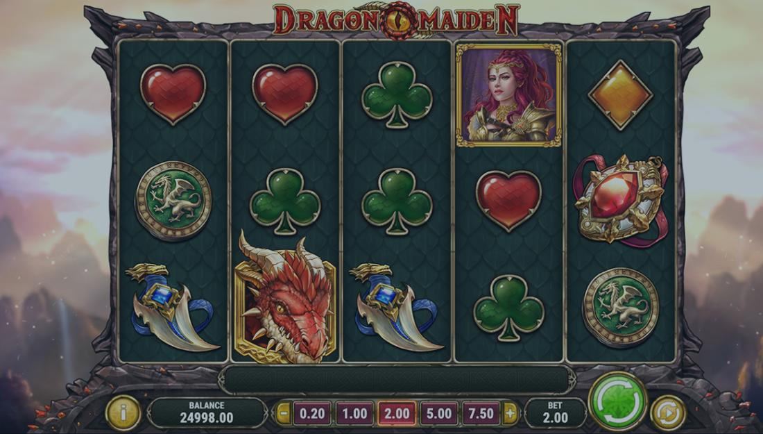 Play Dragon Maiden video slot for free