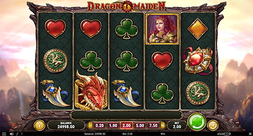Dragon Maiden slot game preview