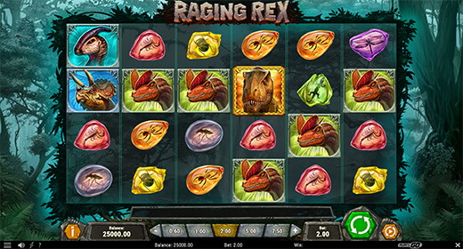 Raging Rex en la vista previa del juego