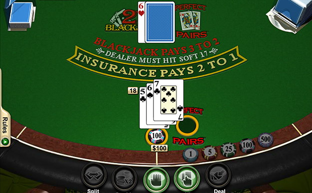 Blackjack Perfect Pairs Game Preview