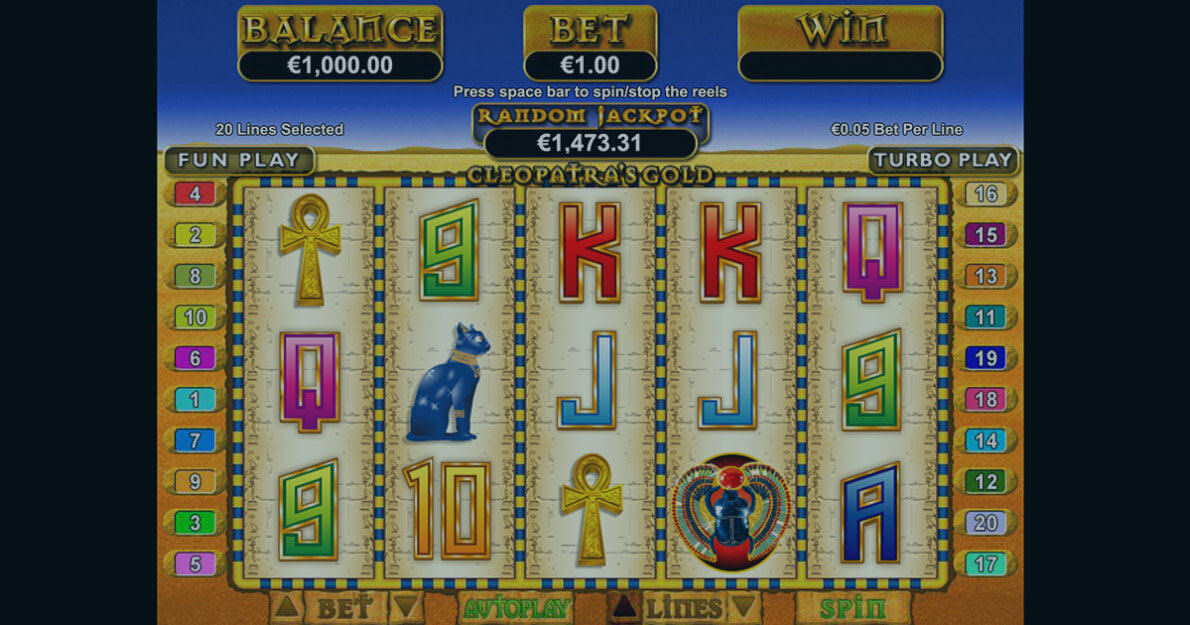 Play Cleopatra's Gold Slot Game Demo