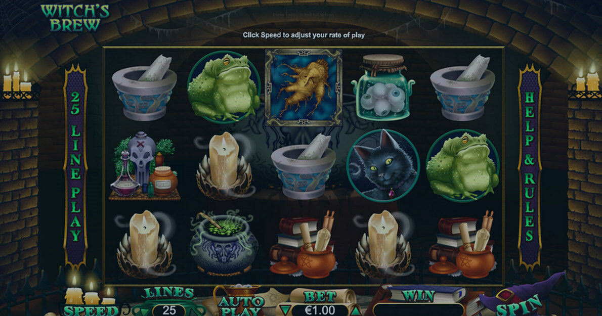 Play Witch's Brew Slot Game Demo