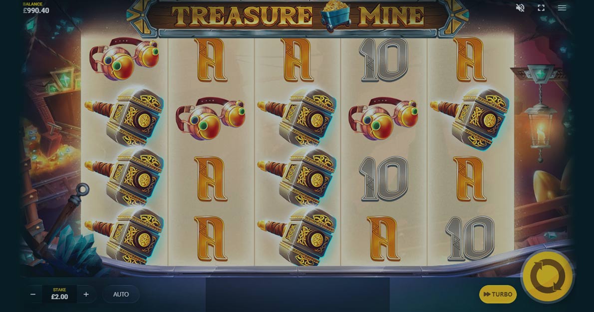 Play Treasure MineSlot demo for free