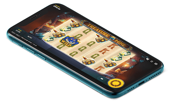 Treasure Mine video slot mobile play