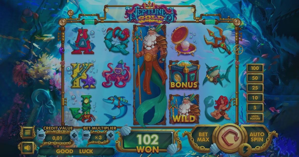 Play Neptune’s Gold slot demo for free