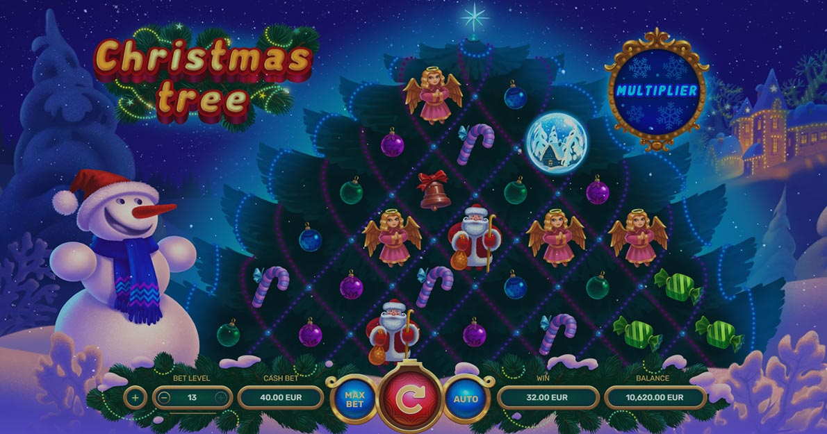 Play Christmas Tree Slot Game Demo