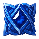 High Blue Rune Symbol