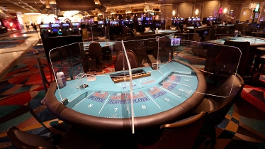 Bellagio Casino Baccarat Tables