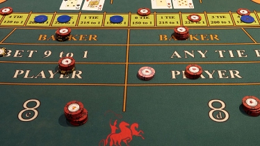 Hippodrome Casino Baccarat Tables