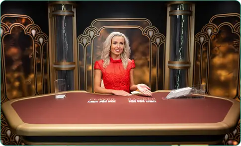 Lightning Baccarat (Evolution) layout