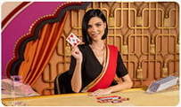 Baccarat live casino game