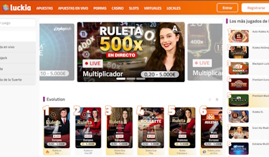 Luckia Casino Website