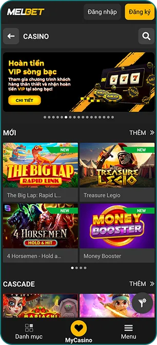 Melbet has a lot online slot games