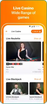 Betsson Casino juegos