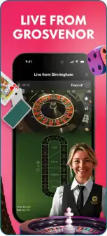 Grosvenor live casino games
