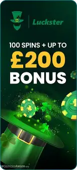 Luckster great welcome bonus