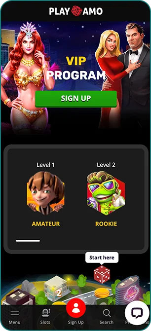 PlayAmo VIP program