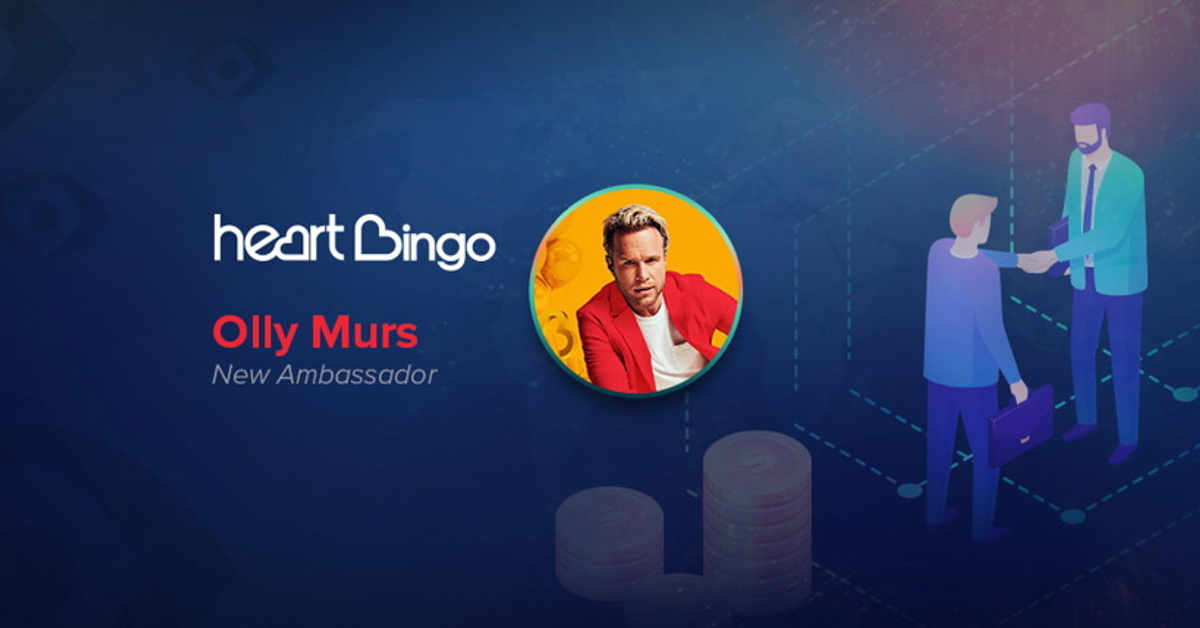 Olly Murs will be partnering up with Heart Bingo